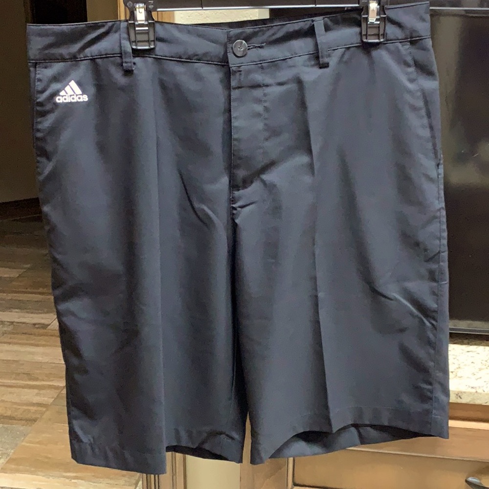 Black adidas climalite 35 shorts